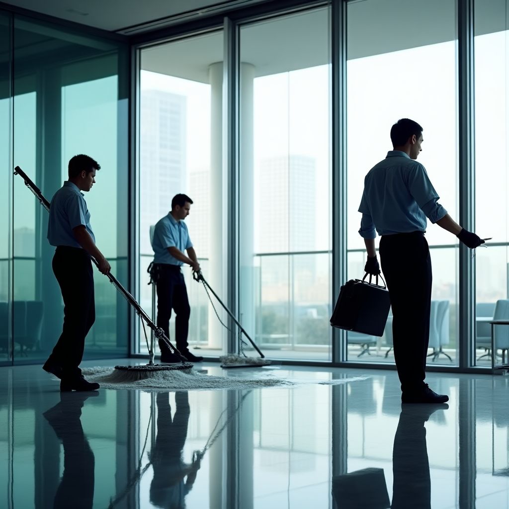 Limpieza profesional de oficinas corporativas